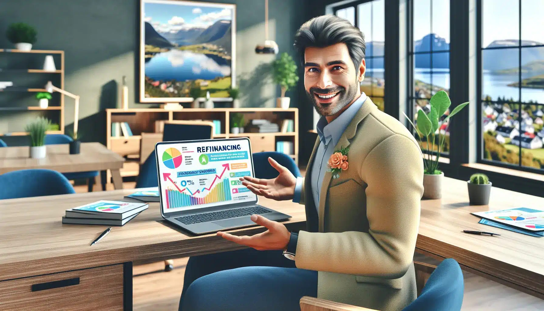 Slik hjelper refinansiering deg med å oppnå økonomisk frihet – få kontroll på økonomien din – illustrasjon 1